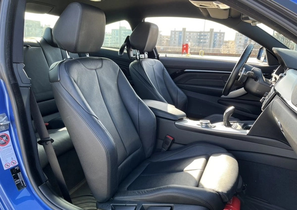 BMW Seria 4 cena 99900 przebieg: 42900, rok produkcji 2014 z Warszawa małe 407
